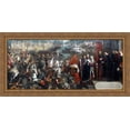 thumbnail image 1 of Battle of Asola 40x18 Large Gold Ornate Wood Framed Canvas Art by Tintoretto, 1 of 2