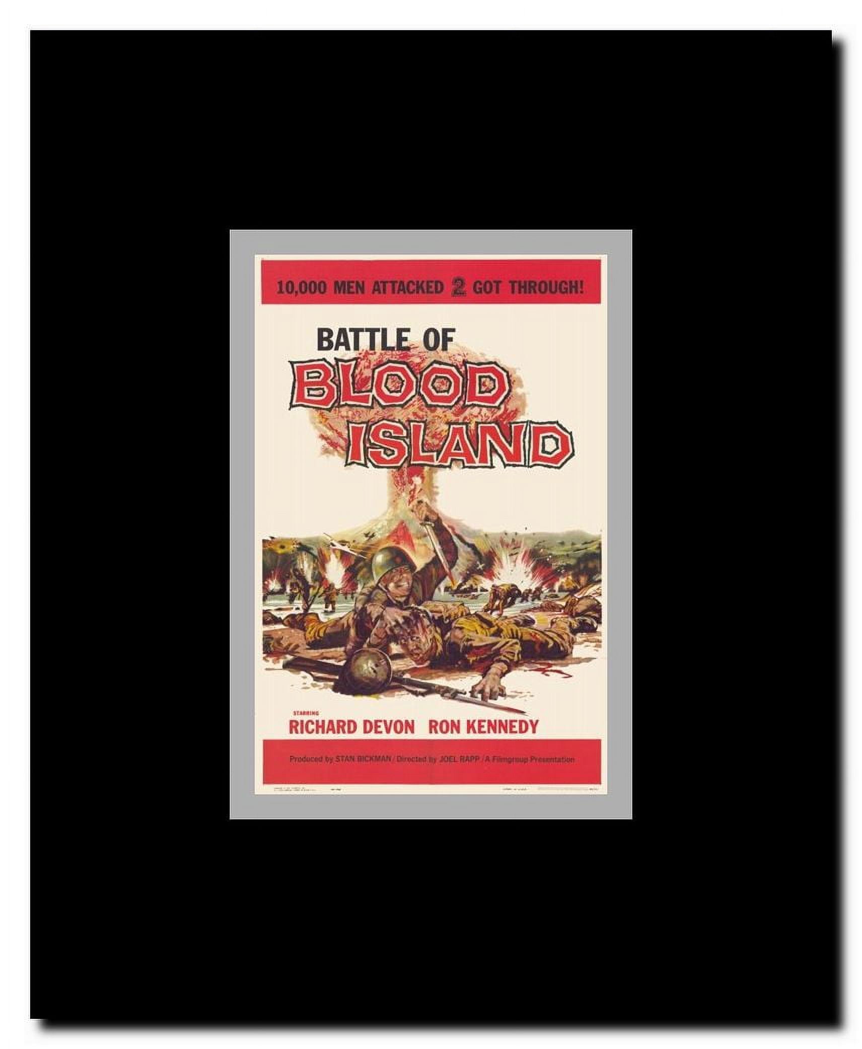 Battle of Blood Island Framed Movie Poster