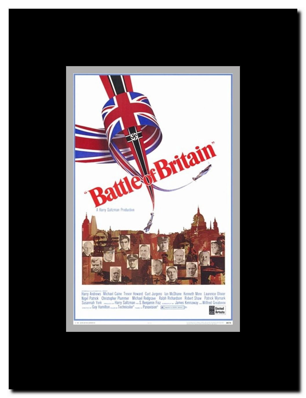 Battle of Britain Framed Movie Poster