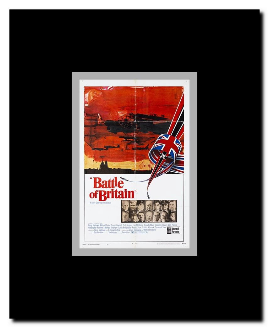 Battle of Britain Framed Movie Poster