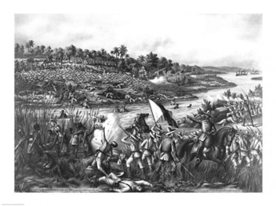 Battle of Paceo Canvas Art - (24 x 18)