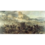 Battle of San Martino, Artist Unknown Poster Print (24 x 36)