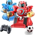 thumbnail image 1 of B-Qtech Battle Bots for Kids 2-Player Robot Soccer Set, Remote Control Fighting Robots Toy with Ejecting Heads Pop Off, Light Sound, Red Blue, Age 6+, 1 of 8