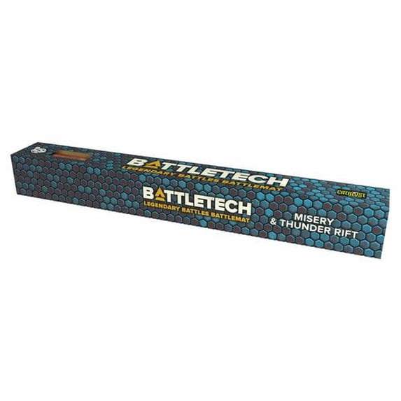 BattleTech BattleMat: Misery/Thunder Rift