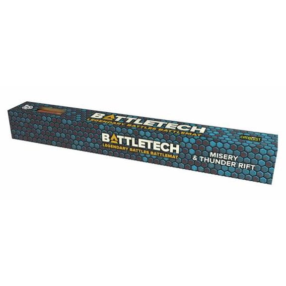 BattleTech BattleMat: Misery/Thunder Rift
