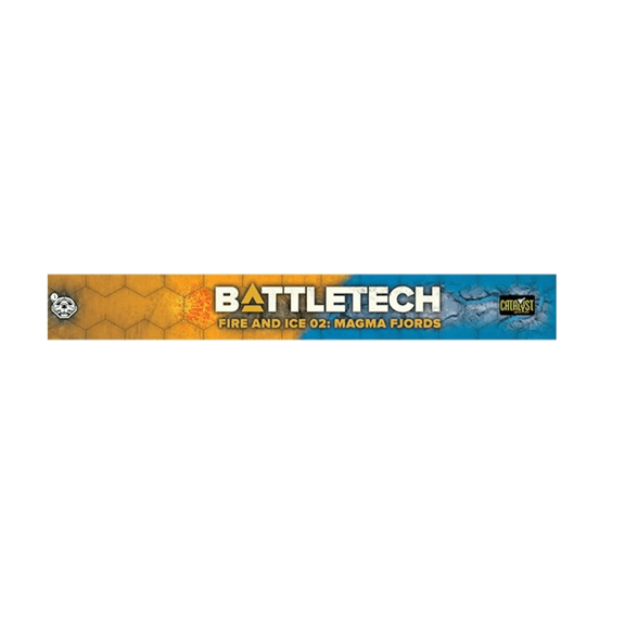 BattleTech: Battlemat Fire & Ice 2 Magma Fjords