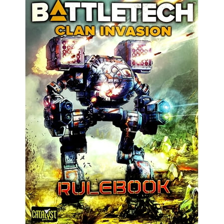 BattleTech Clan Invasion Rulebook Softcover Book (32-Pages)