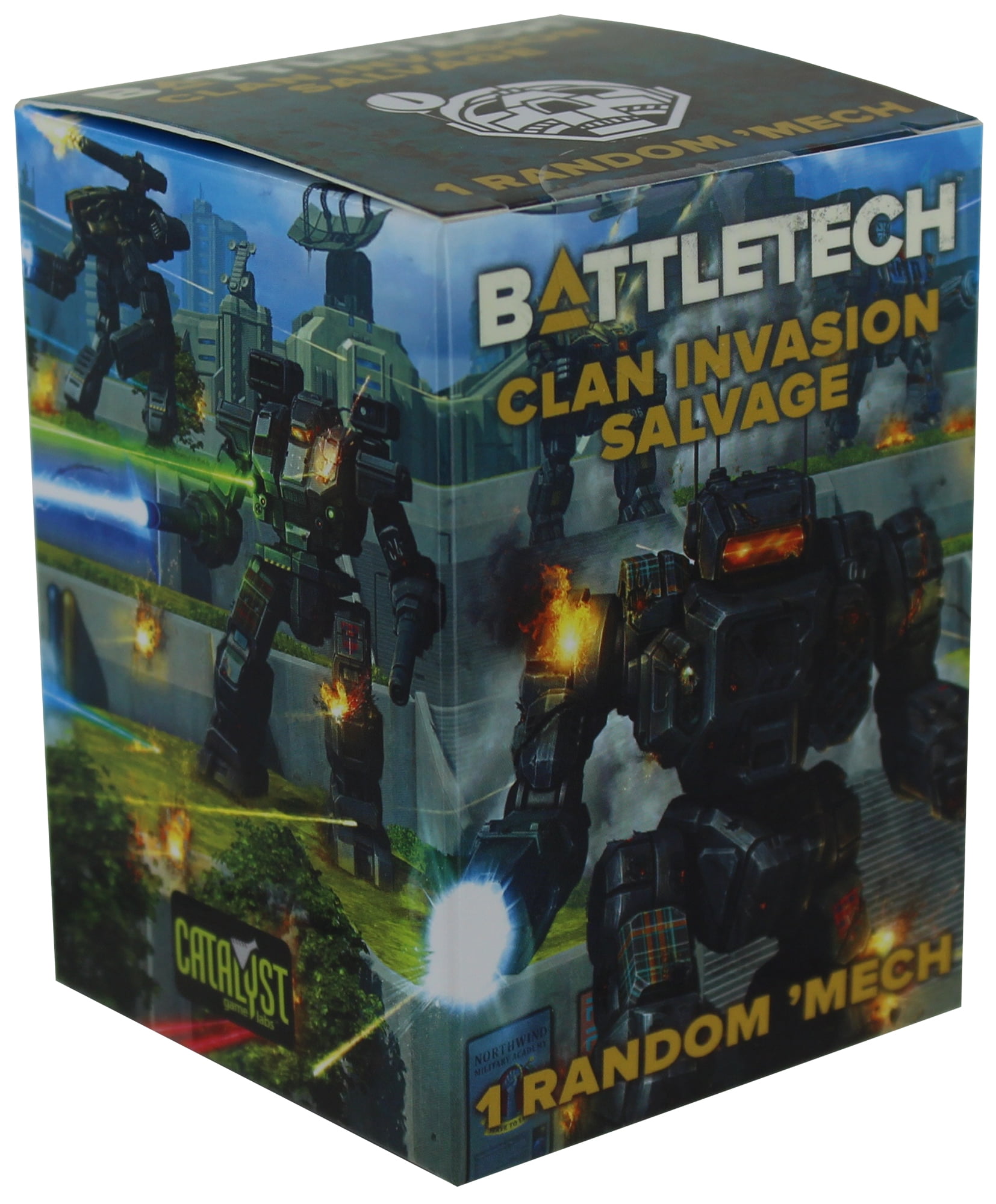 BattleTech: Clan Invasion Salvage Blind Box (1 Random 'Mech) BattleTech: Clan Invasion Salvage Blind Box (1 Random 'Mech)