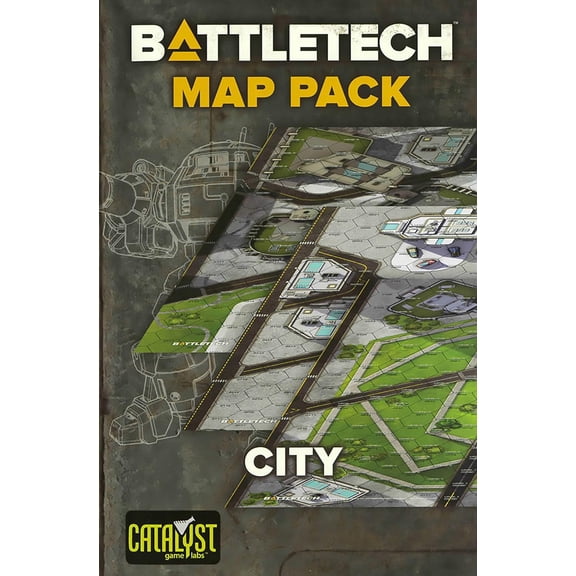 BattleTech City Miniatures Game Map Pack