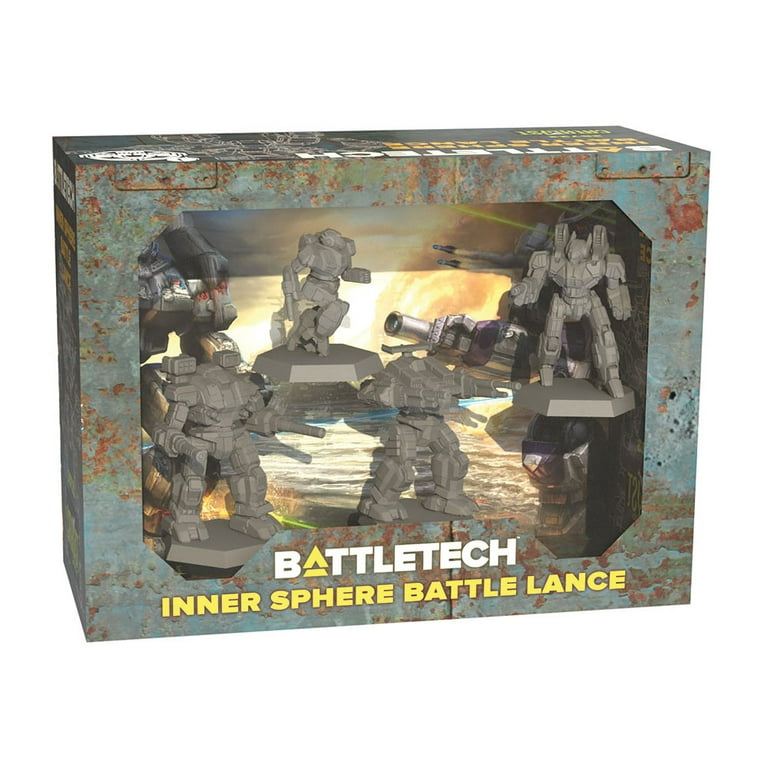 BattleTech: Miniature Force Pack - Inner Sphere Heavy Lance - Game Nerdz