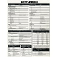 thumbnail image 1 of BattleTech Reference Sheet, 1 of 1