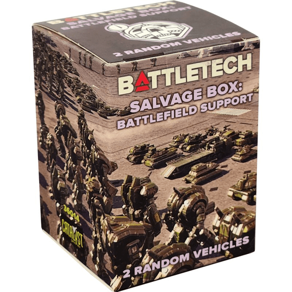 BattleTech Salvage Box: Battlefield Support (2 Random Vehicles)