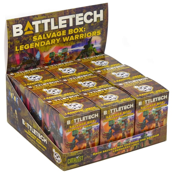 BattleTech Salvage Box Legendary Warriors Mystery Box