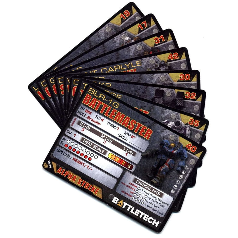 人気デザイナー 8 of Set BattleTech Alpha Walmart.com - Cards Strike その他