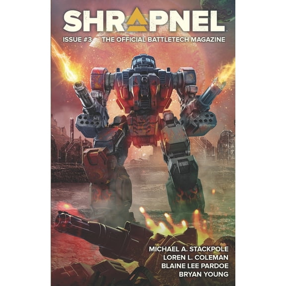 Battletech Magazine: BattleTech: Shrapnel, Issue #3 (Paperback)