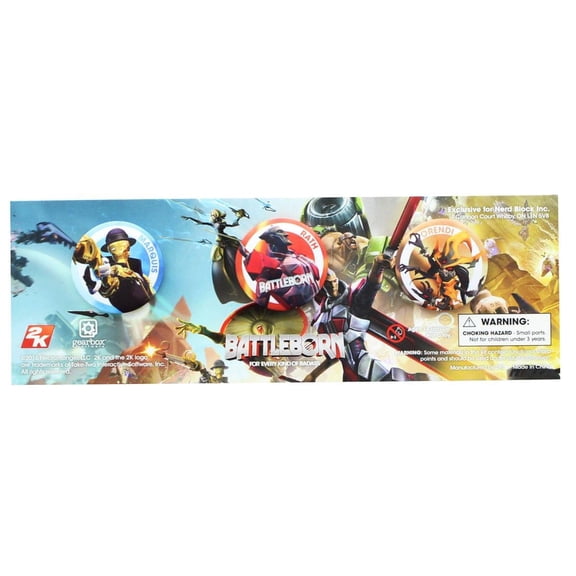 Battleborn Collectible Button Pin 3-Pack