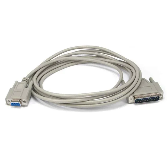 Battleborn Db9F/Db25M 10Ft At Modem Molded Cable