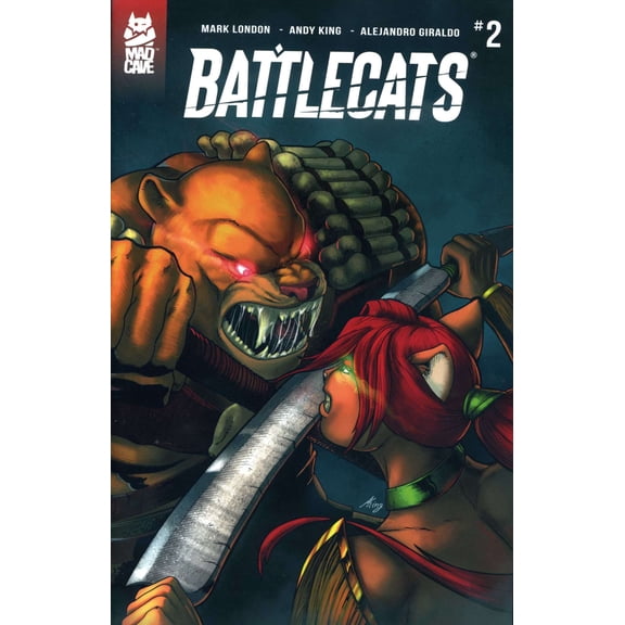 Battlecats #2 VF ; Mad Cave Comic Book
