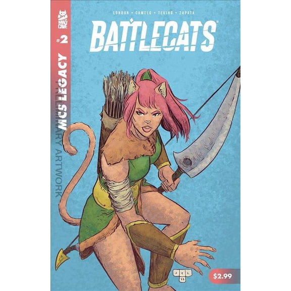 Battlecats: MCS Legacy #2A VF ; Mad Cave Comic Book