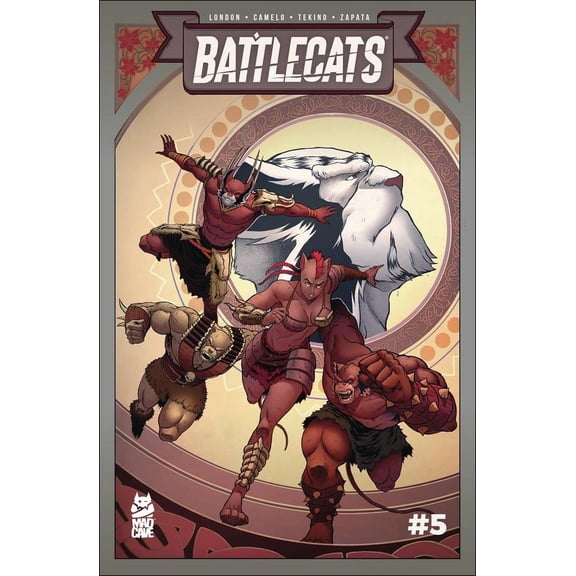 Battlecats (Vol. 3) #5 VF ; Mad Cave Comic Book