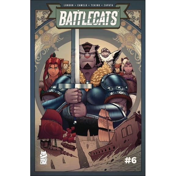 Battlecats (Vol. 3) #6 VF ; Mad Cave Comic Book