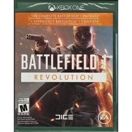 Battlefield 1 Revolution Edition Xbox One (Brand New Factory Sealed US Version)