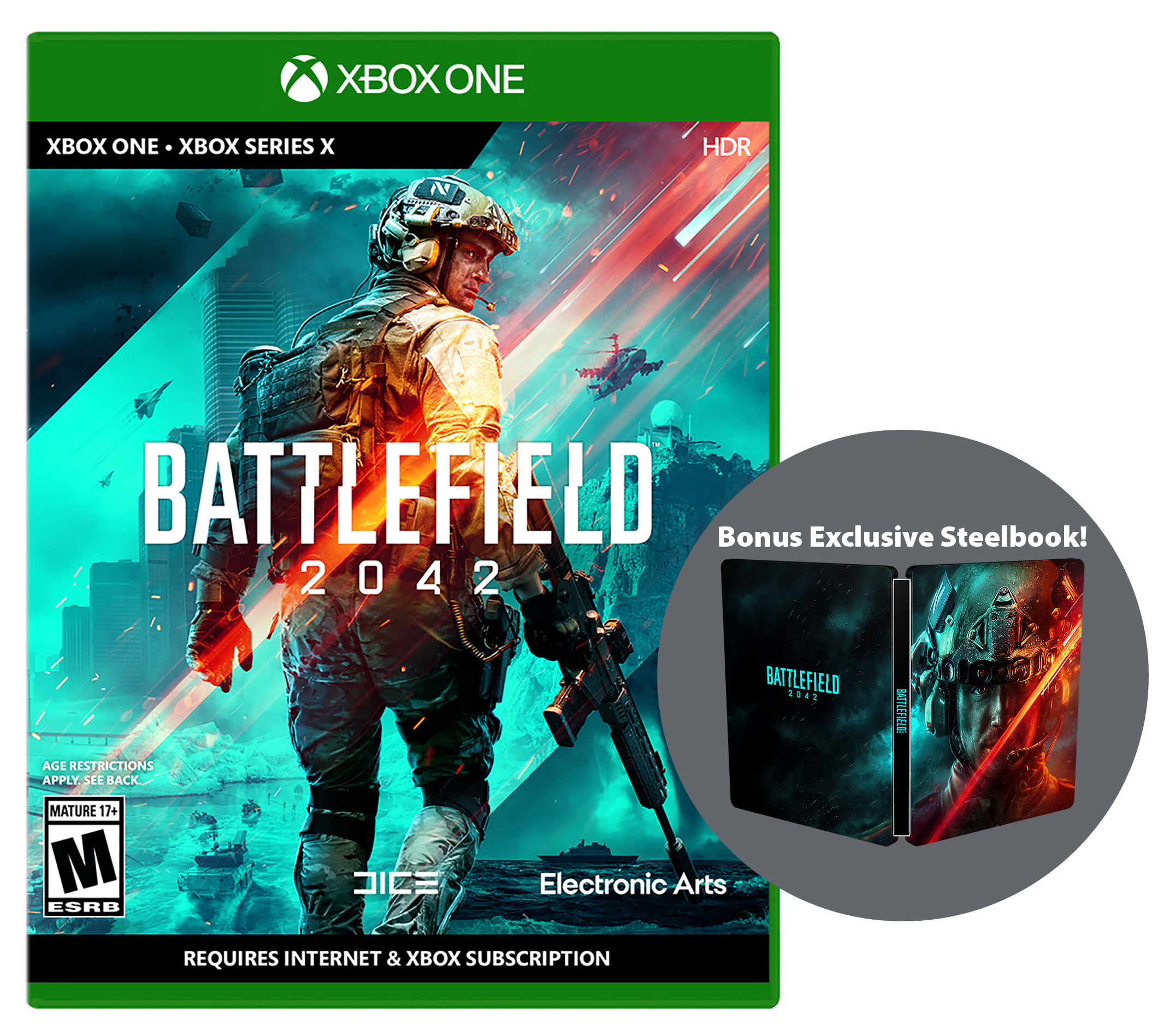 Battlefield 2042: Steelbook Edition - Xbox One, Xbox Series X - image 1 of 11