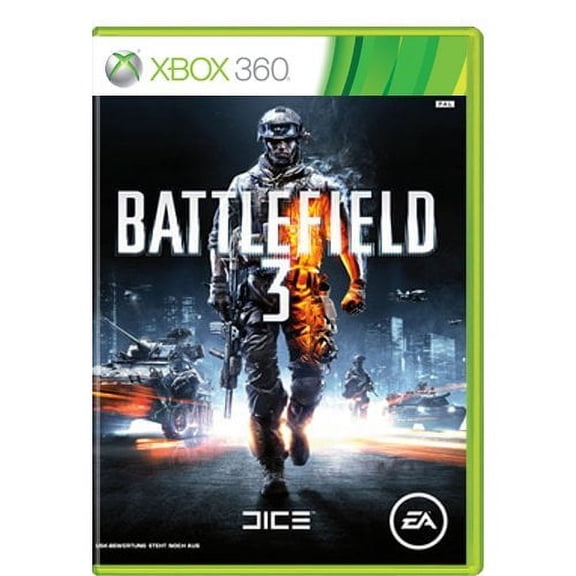 Pre-Owned Battlefield 3 For Physical/Xbox 360, Action & Adventure, First-Person Shooter, Parental Controls, Video Game