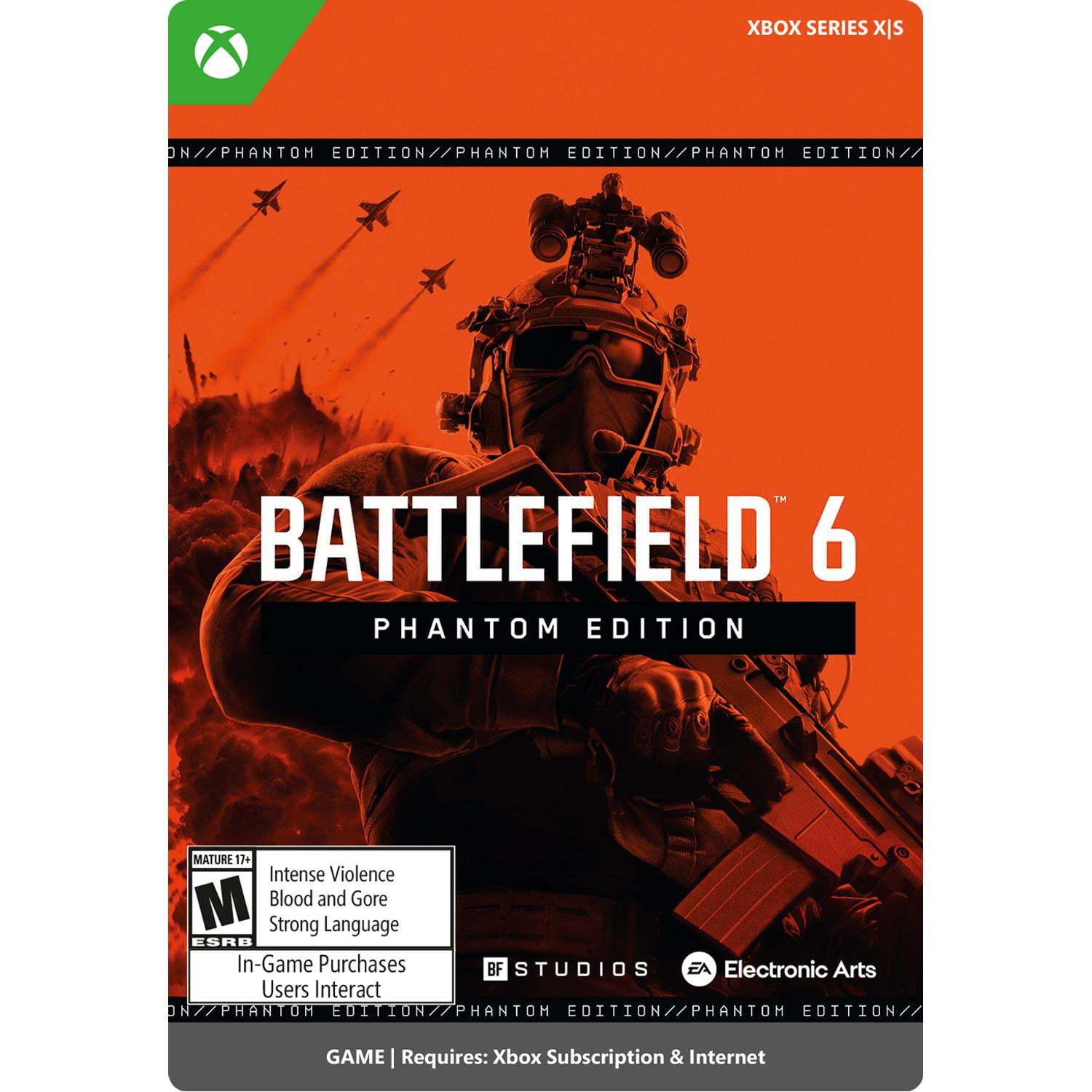Battlefield 6: Phantom Edition -Xbox Series X|S, Windows 10 [Digital]
