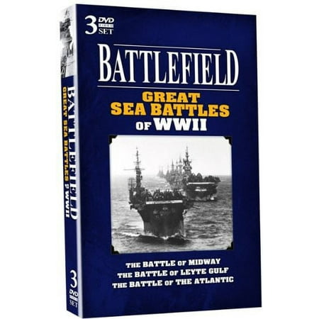 Battlefield: Great Sea Battles of WWII [3 Discs] [DVD]