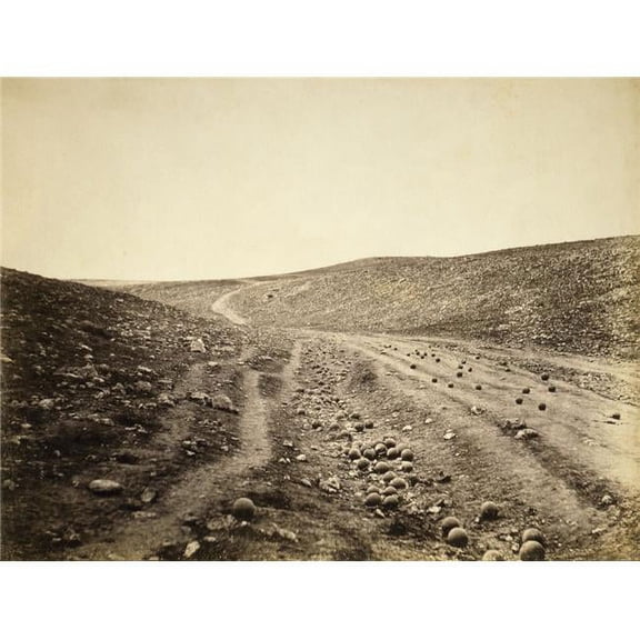 Battlefield Scene After Charge Of The Light Brigade Battle Of Balaclava