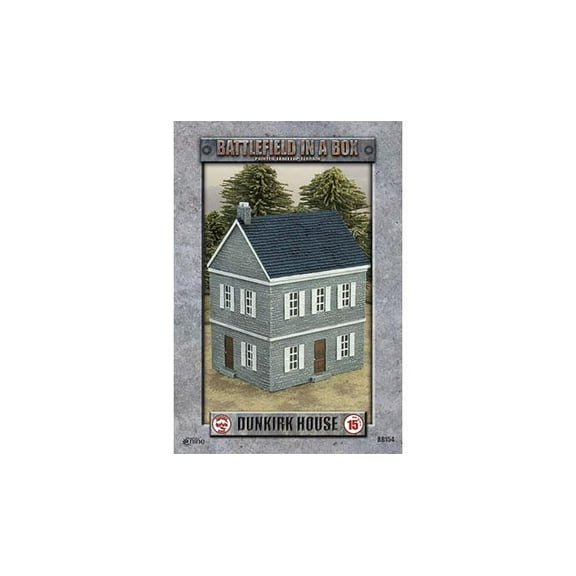 Battlefield in a Box Dunkirk House BB154 Prepainted Flames of War