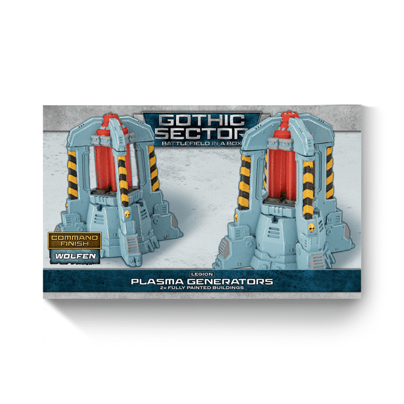 Battlefield in a Box - Gothic Sector: Legion Plasma Generator (x2) (Wolfen)