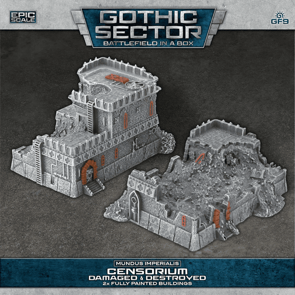 Battlefield in a Box Gothic Sector: Mundus Imperialis- Censorium (Damaged)