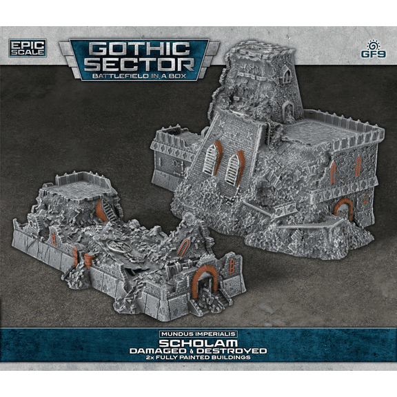 Battlefield in a Box Gothic Sector: Mundus Imperialis- Scholam (Damaged)