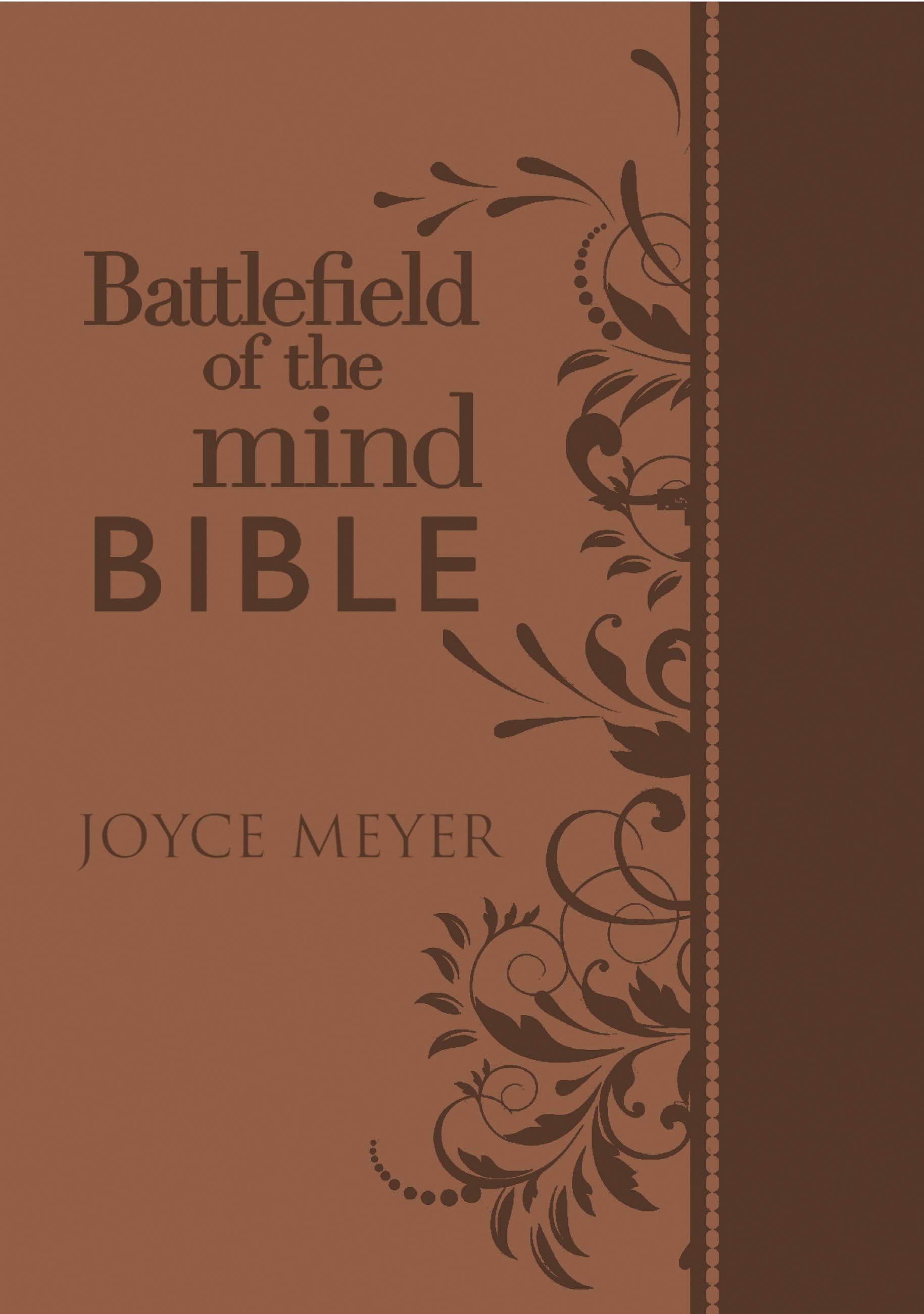 Battlefield of the Mind Bible, Brown LeatherLuxe® : Renew Your Mind ...