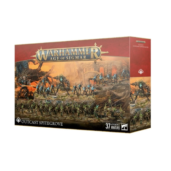 Warhammer Age of Sigmar Sylvaneth Outcast Spitegrove Battleforce Box