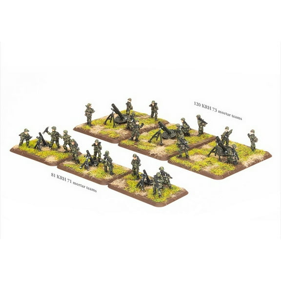 Battlefront Miniatures 81mm and 120 Mortar Platoons New