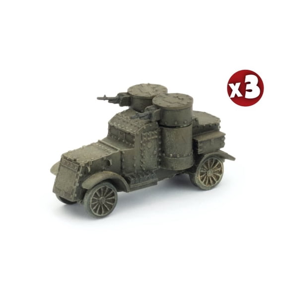 Flames of War The Great War British Armored Car Troop Austin Armored Cars GBR301