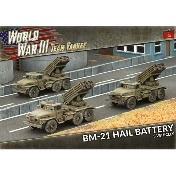 Battlefront Miniatures BM-21 Hail Battery New