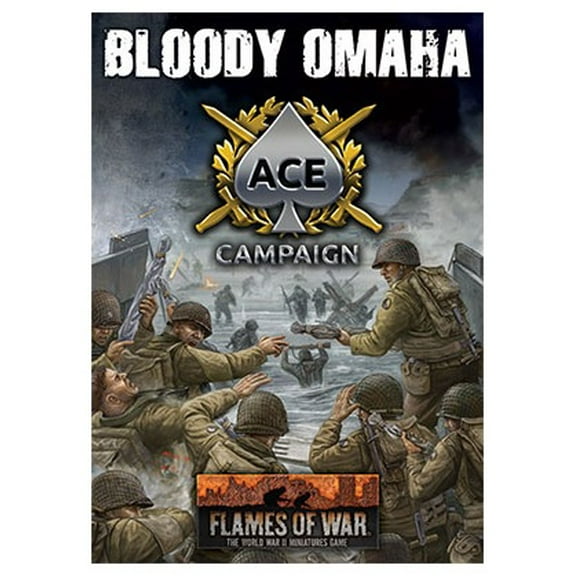 Battlefront Miniatures Bloody Omaha Ace Campaign Card Pack New