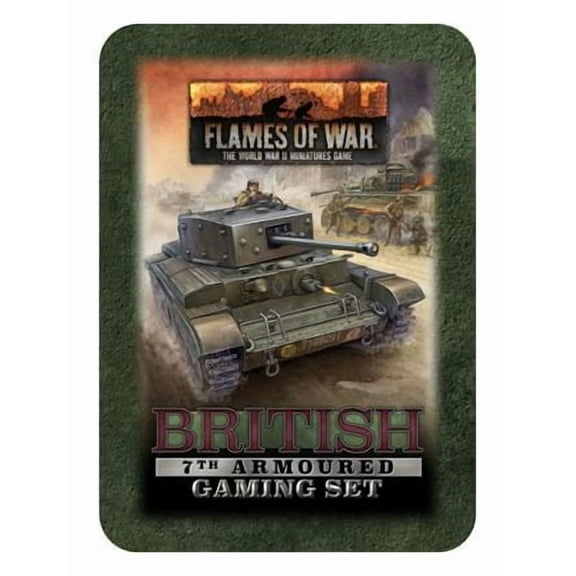 Flames of War: British 7th Armoured Gaming Set