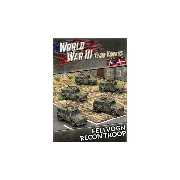 Team Yankee Norwegian Feltvogn Recon Troop TNOBX03