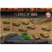 Battlefront Miniatures Flames of War British Universal Carrier Patrols FOW BBX35