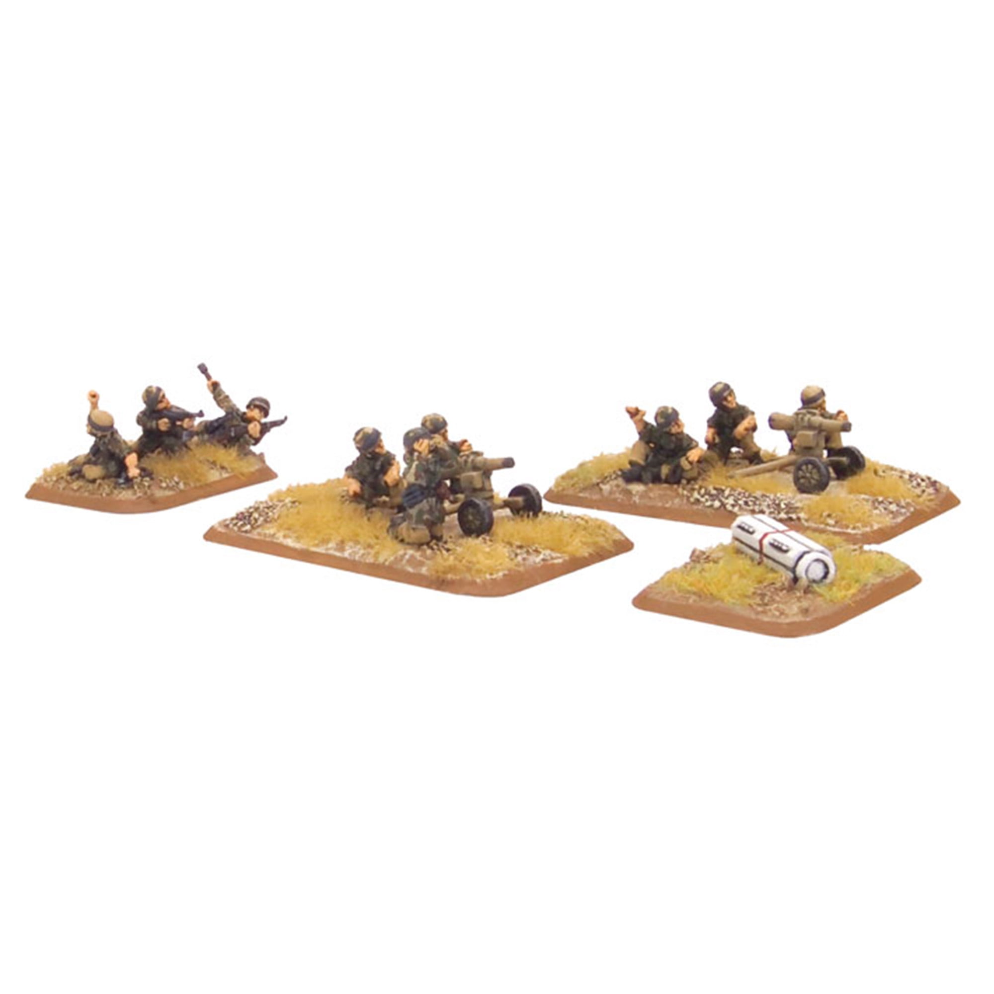 Flames of War German 7.5cm LG40 Light Gun Platoon 15mm WWII