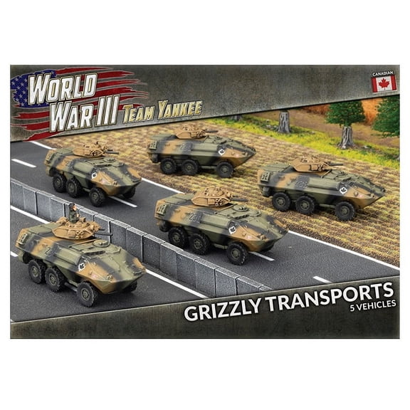 Team Yankee: Canadian - Grizzly Transport Platoon (X5)