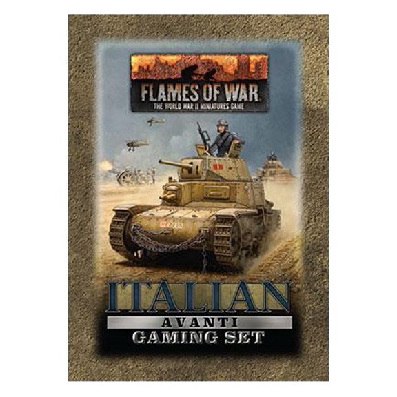 Battlefront Miniatures Italian Avanti Gaming Set New