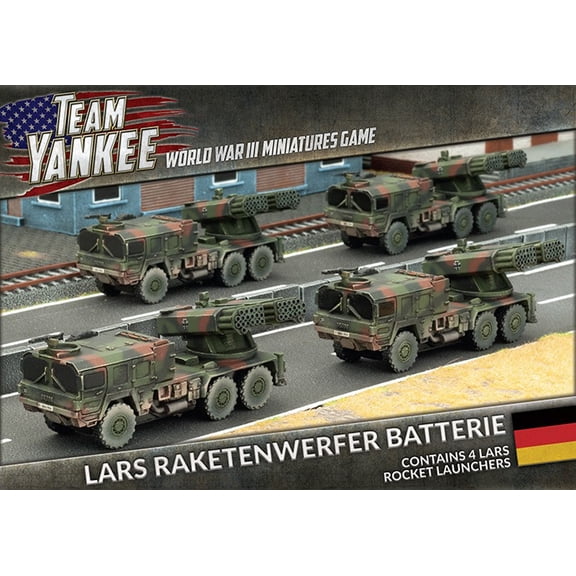 Battlefront Miniatures Lars Rakenenwerfer Batterie New