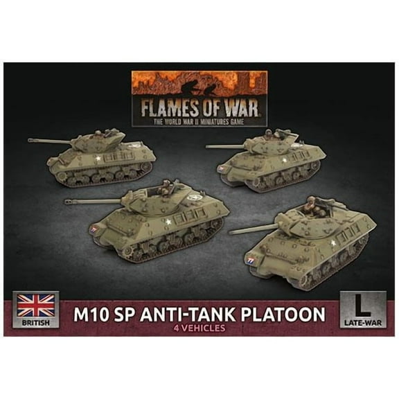 Flames of War: British M10 SP Anti-Tank Platoon (Late-War)
