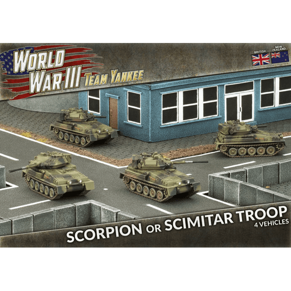 Battlefront Miniatures Scorpion or Scimitar Troop New